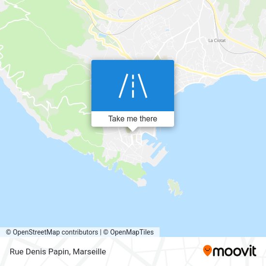 Rue Denis Papin map