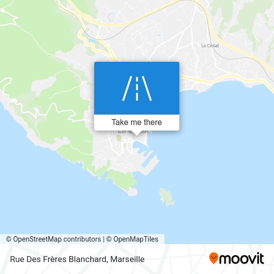 Rue Des Frères Blanchard map