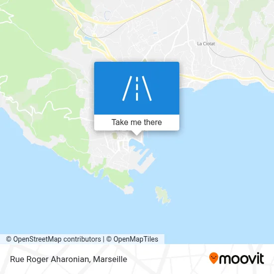 Rue Roger Aharonian map