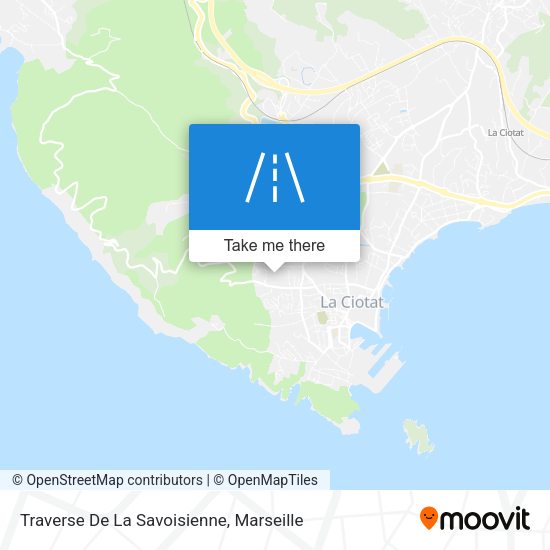 Traverse De La Savoisienne map