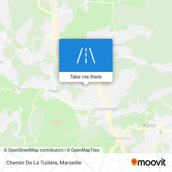 Chemin De La Tuilière map