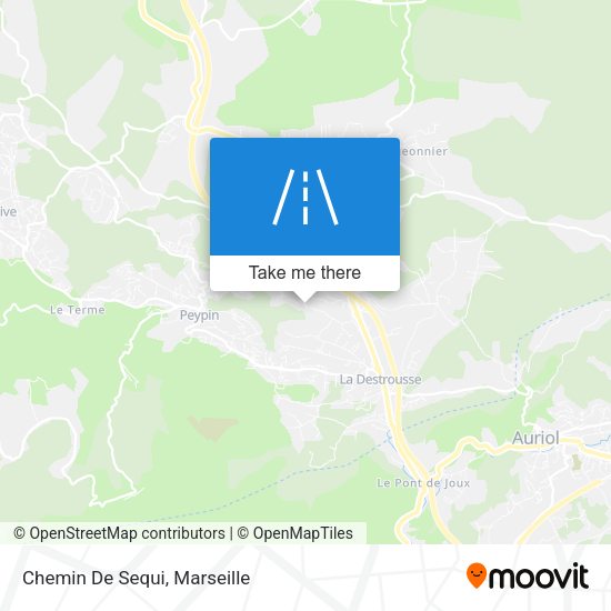 Chemin De Sequi map