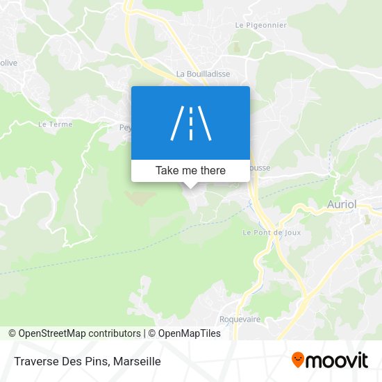 Traverse Des Pins map