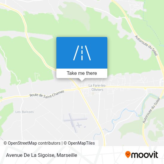 Avenue De La Sigoise map