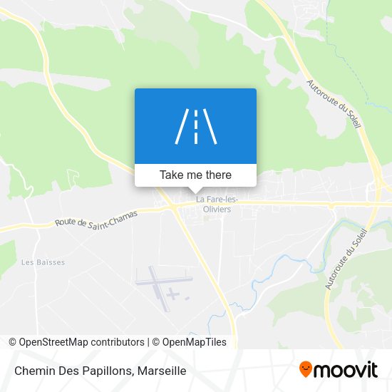 Chemin Des Papillons map