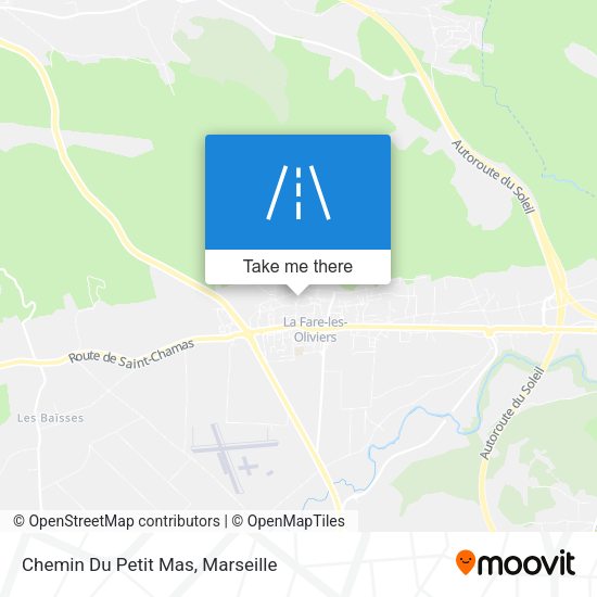 Chemin Du Petit Mas map