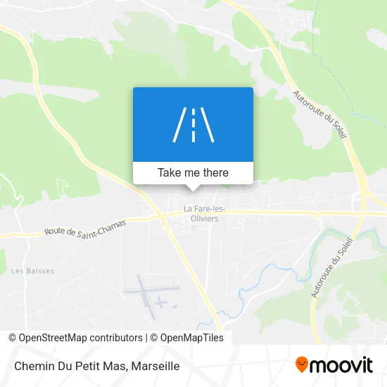 Chemin Du Petit Mas map