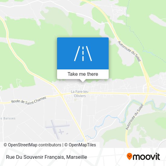 Rue Du Souvenir Français map