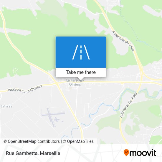 Rue Gambetta map