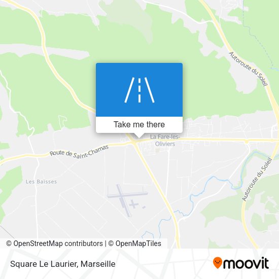 Square Le Laurier map