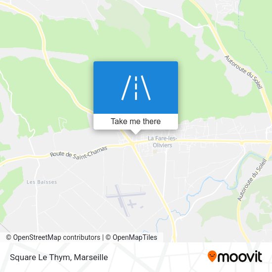 Square Le Thym map