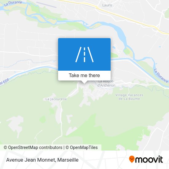 Avenue Jean Monnet map