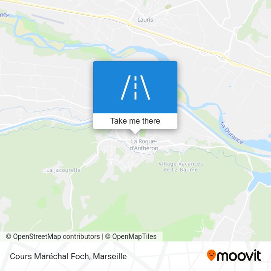 Cours Maréchal Foch map