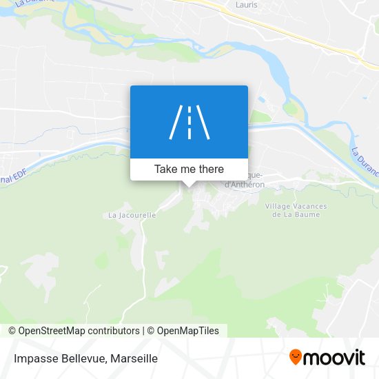 Impasse Bellevue map