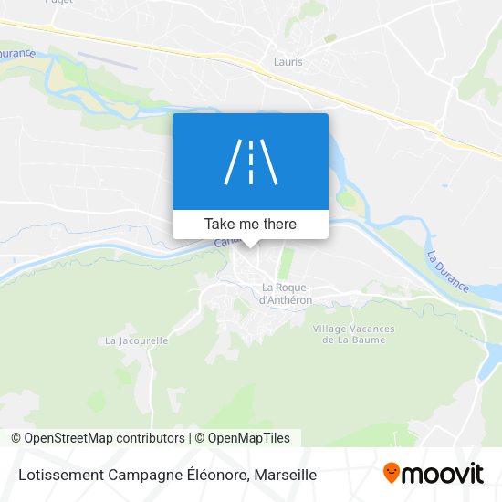 Lotissement Campagne Éléonore map