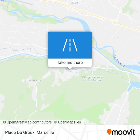 Place Du Groux map