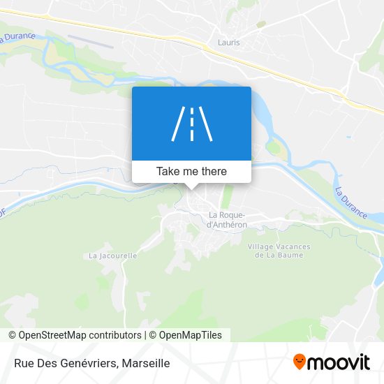 Rue Des Genévriers map