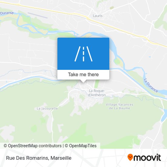 Rue Des Romarins map