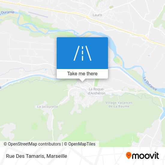 Rue Des Tamaris map