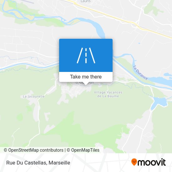 Rue Du Castellas map
