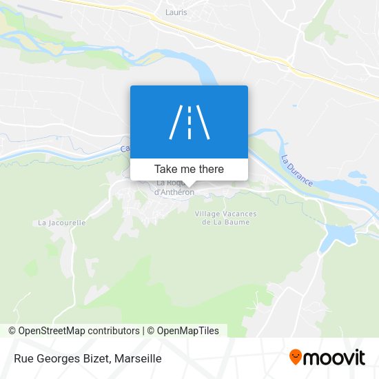 Rue Georges Bizet map