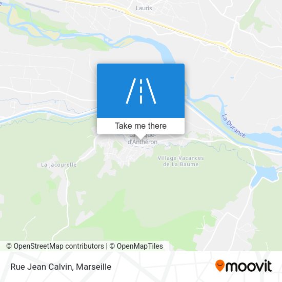 Rue Jean Calvin map