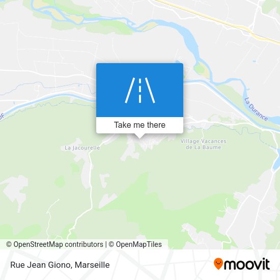 Rue Jean Giono map