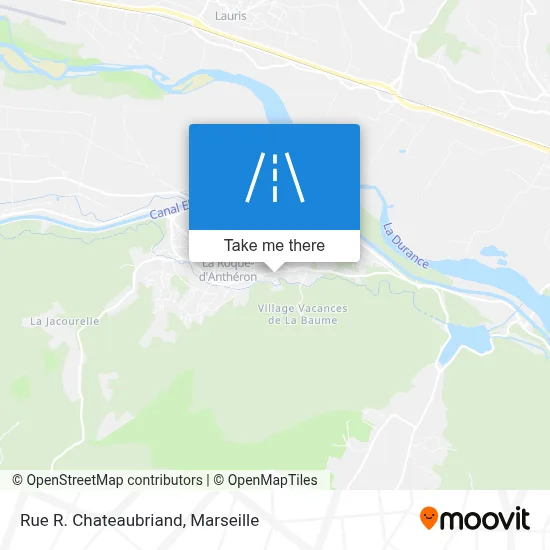 Rue R. Chateaubriand map