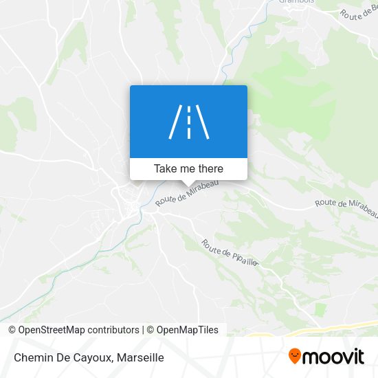 Chemin De Cayoux map