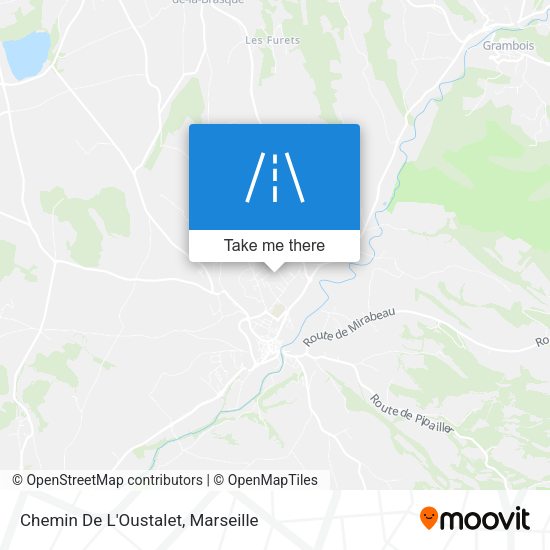 Chemin De L'Oustalet map