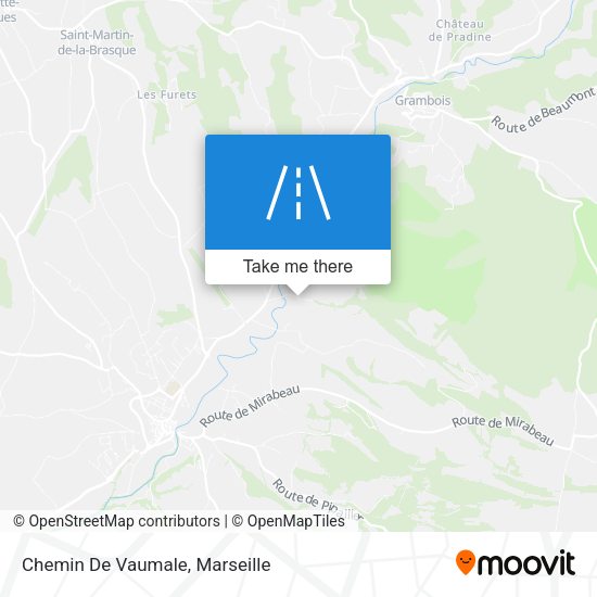 Chemin De Vaumale map