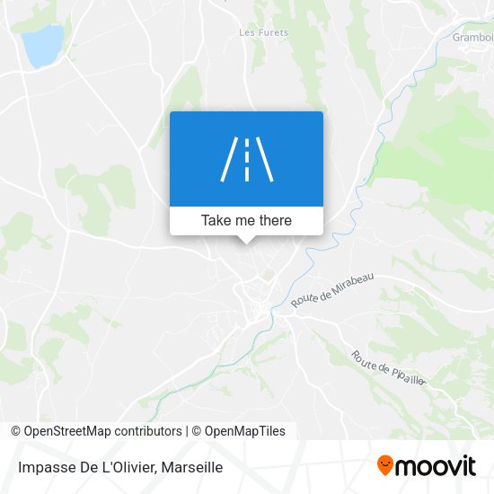 Impasse De L'Olivier map