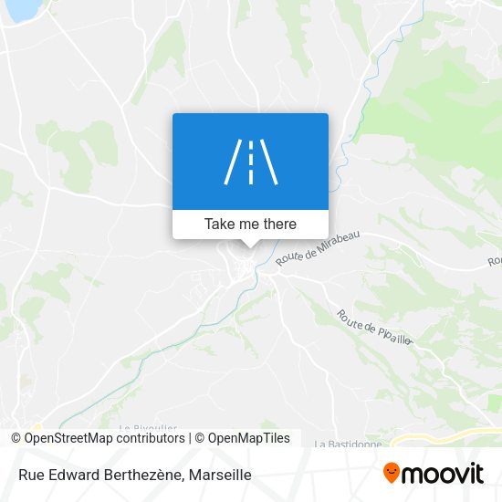 Rue Edward Berthezène map