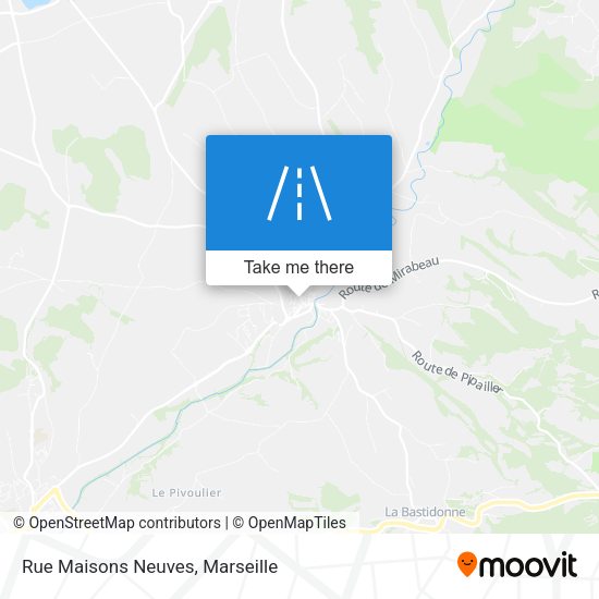 Rue Maisons Neuves map