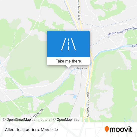 Allée Des Lauriers map