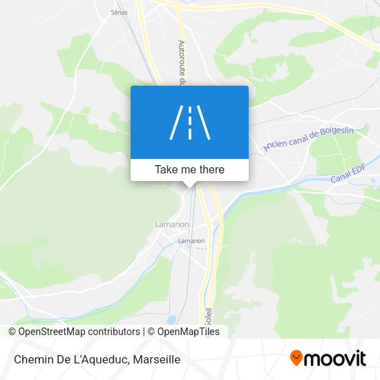 Chemin De L'Aqueduc map