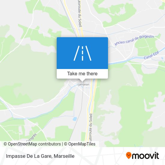 Impasse De La Gare map