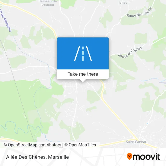 Allée Des Chênes map