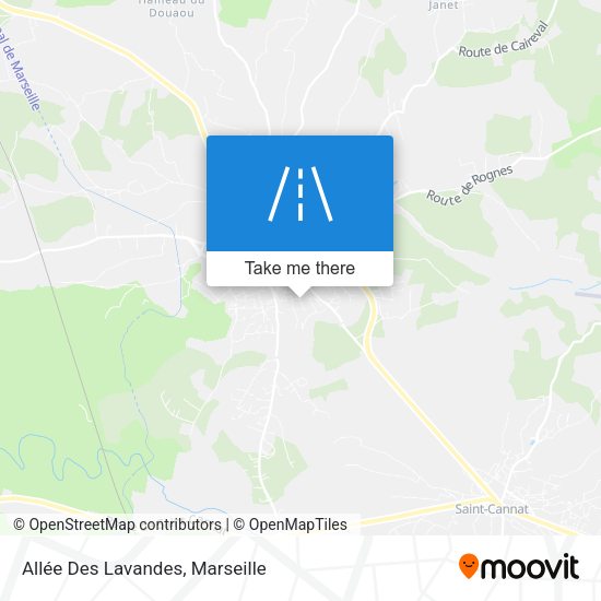 Allée Des Lavandes map