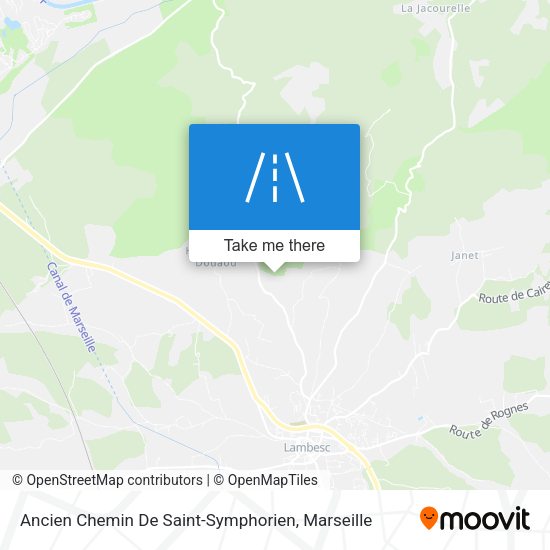Ancien Chemin De Saint-Symphorien map