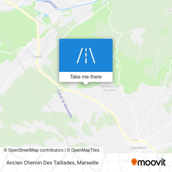 Ancien Chemin Des Taillades map