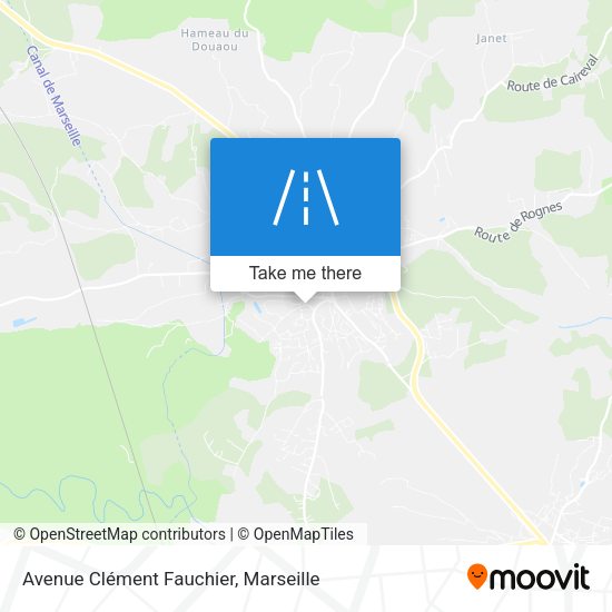 Avenue Clément Fauchier map