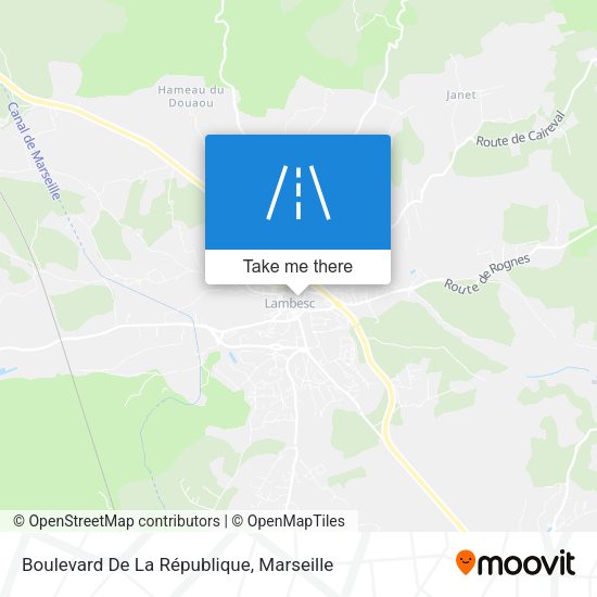 Boulevard De La République map