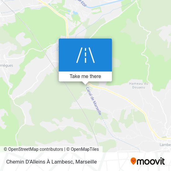 Chemin D'Alleins À Lambesc map