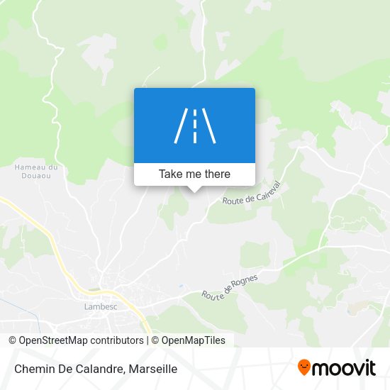 Chemin De Calandre map
