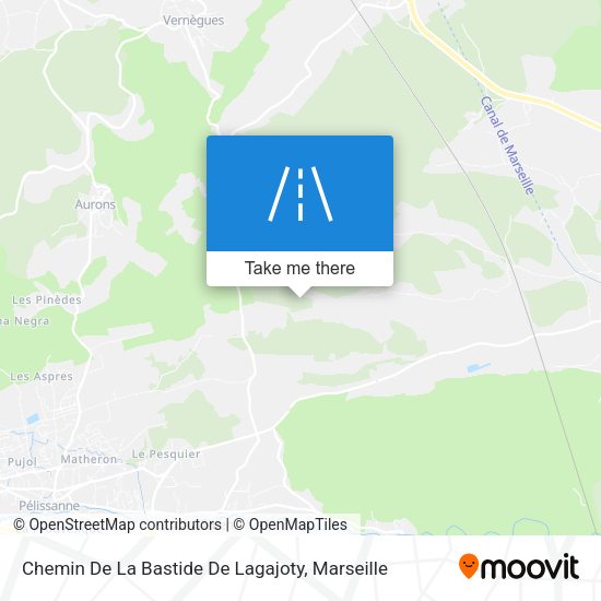 Chemin De La Bastide De Lagajoty map