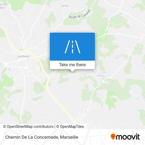 Chemin De La Concernade map