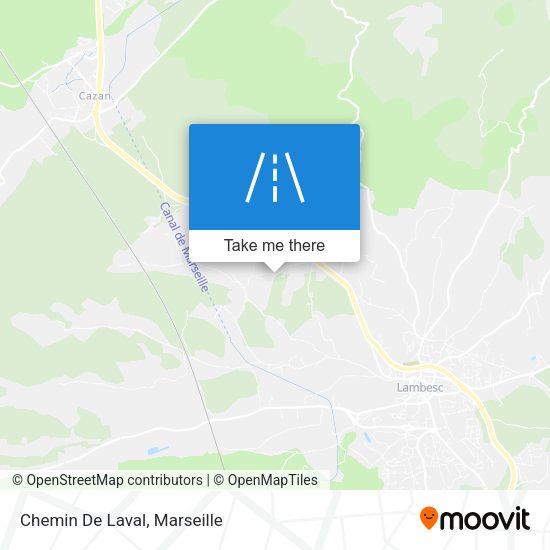 Chemin De Laval map