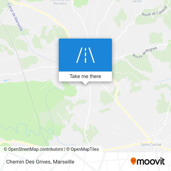 Chemin Des Grives map
