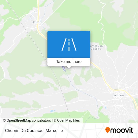 Chemin Du Coussou map